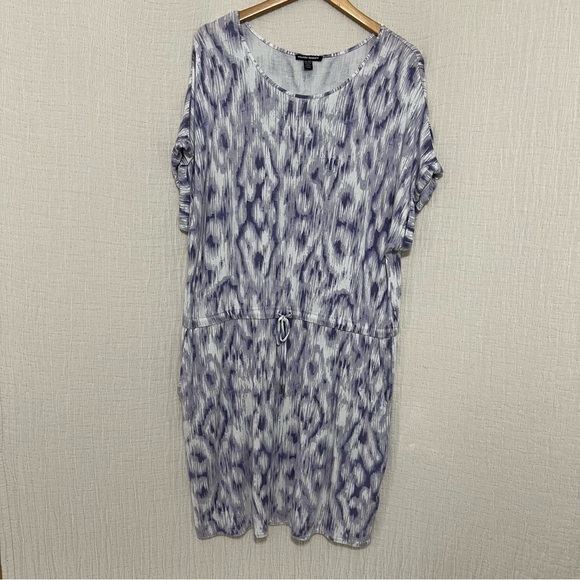 Hilary Radley Ladies' Short Sleeve Dress (Lavender/Off White) size XXL - Picture 3 of 6